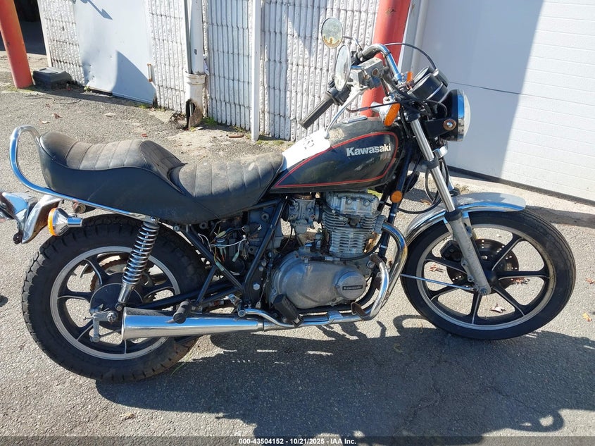 1982 Kawasaki Kz440 A VIN: JKAKZHA14CB525344 Lot: 43504152