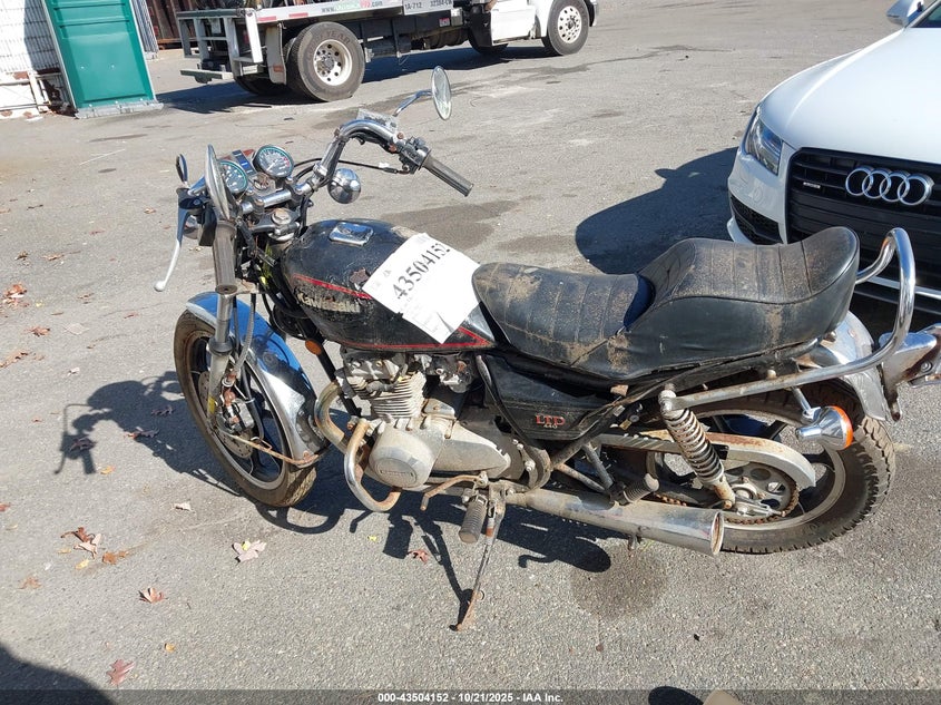 1982 Kawasaki Kz440 A VIN: JKAKZHA14CB525344 Lot: 43504152