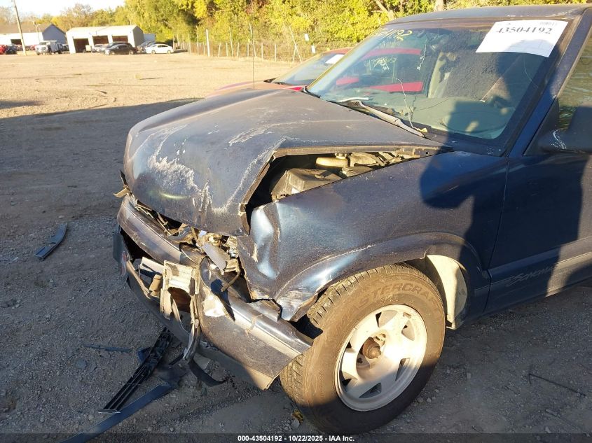 1998 GMC Sonoma Sls VIN: 1GTCS1444WK520127 Lot: 43504192