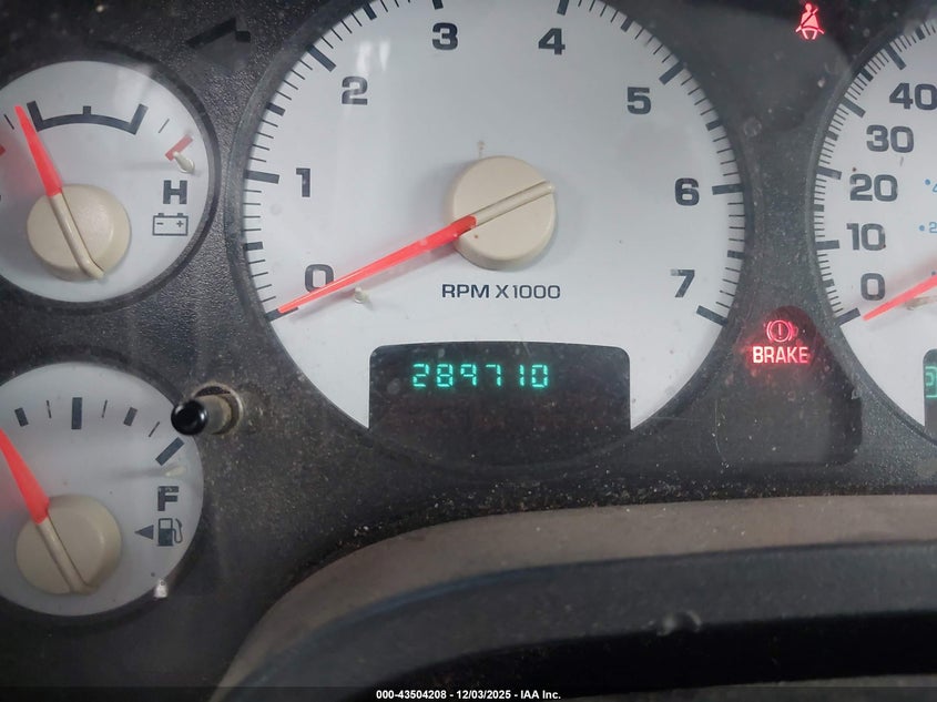 2003 Dodge Ram 1500 Slt/Laramie/St VIN: 1D7HA18N73S335762 Lot: 43504208