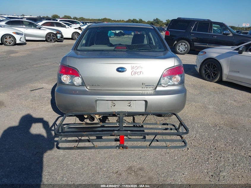 2006 Subaru Impreza 2.5I VIN: JF1GD67626H510950 Lot: 43504217