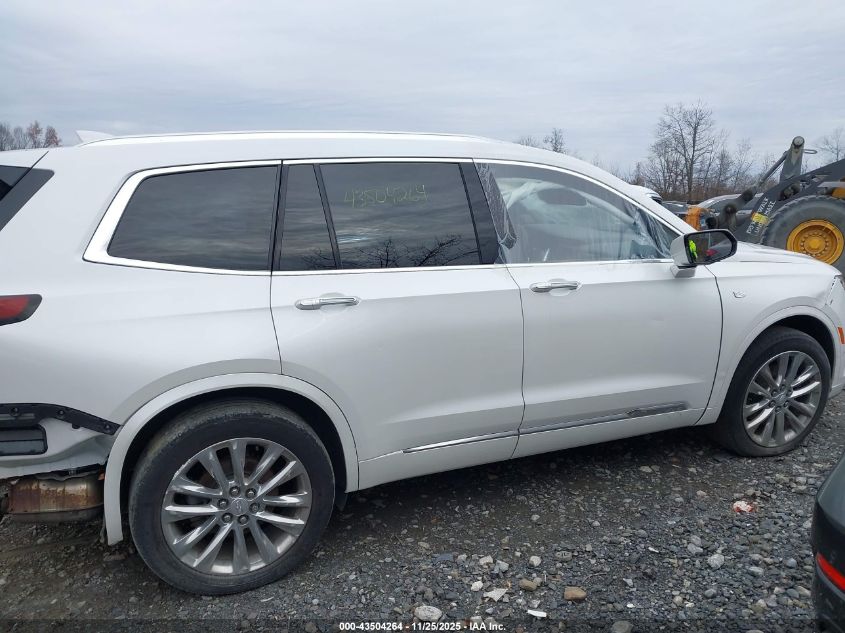 2021 Cadillac Xt6 Awd Premium Luxury VIN: 1GYKPDRS7MZ188723 Lot: 43504264