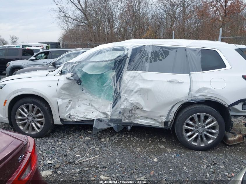 2021 Cadillac Xt6 Awd Premium Luxury VIN: 1GYKPDRS7MZ188723 Lot: 43504264