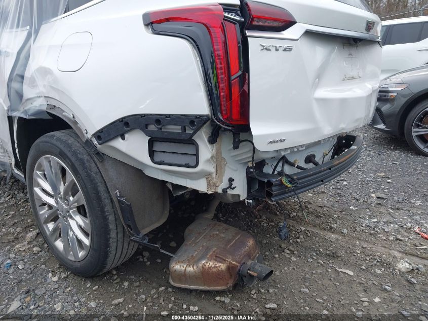 2021 Cadillac Xt6 Awd Premium Luxury VIN: 1GYKPDRS7MZ188723 Lot: 43504264
