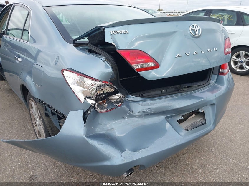 2008 Toyota Avalon Limited VIN: 4T1BK36B78U278486 Lot: 43504291