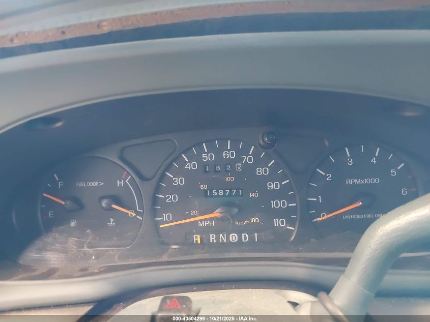 1997 Mercury Sable Gs VIN: 1MELM50U0VA645426 Lot: 43504299