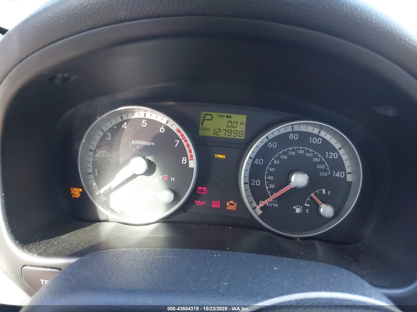 2008 Hyundai Accent Gls VIN: KMHCN46C78U232151 Lot: 43504319