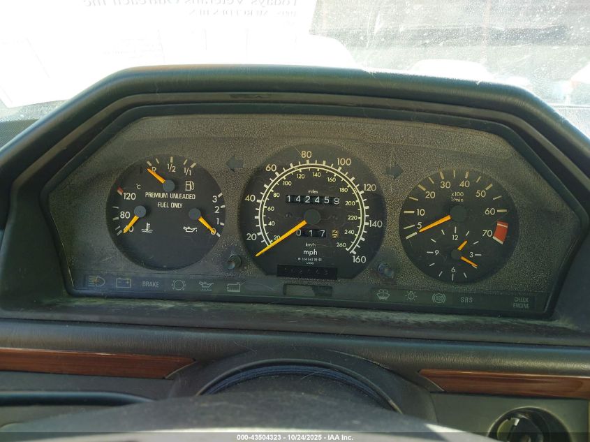 1995 Mercedes-Benz E 320 VIN: WDBEA92E4SF325068 Lot: 43504323