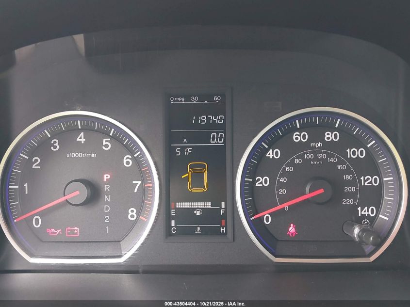 2007 Honda Cr-V Ex-L VIN: JHLRE48747C094364 Lot: 43504404