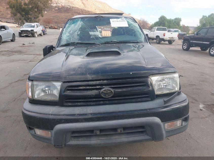 1999 Toyota 4Runner Sr5 V6 VIN: JT3GN86RXX0119595 Lot: 43504446