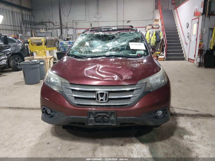 2013 Honda Cr-V Ex-L VIN: 5J6RM4H76DL044300 Lot: 43504487