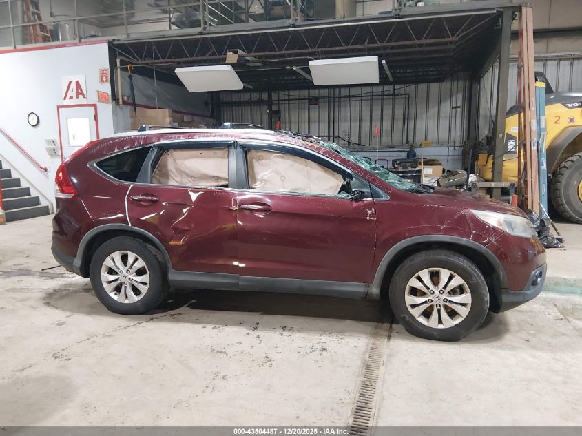 2013 Honda Cr-V Ex-L VIN: 5J6RM4H76DL044300 Lot: 43504487