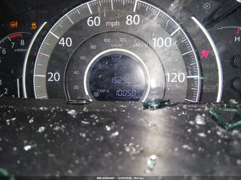 2013 Honda Cr-V Ex-L VIN: 5J6RM4H76DL044300 Lot: 43504487