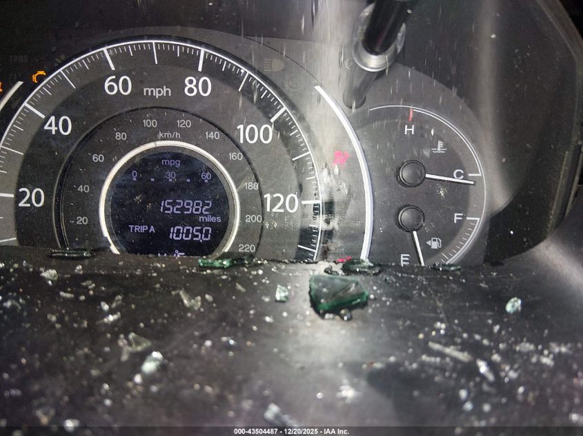 2013 Honda Cr-V Ex-L VIN: 5J6RM4H76DL044300 Lot: 43504487