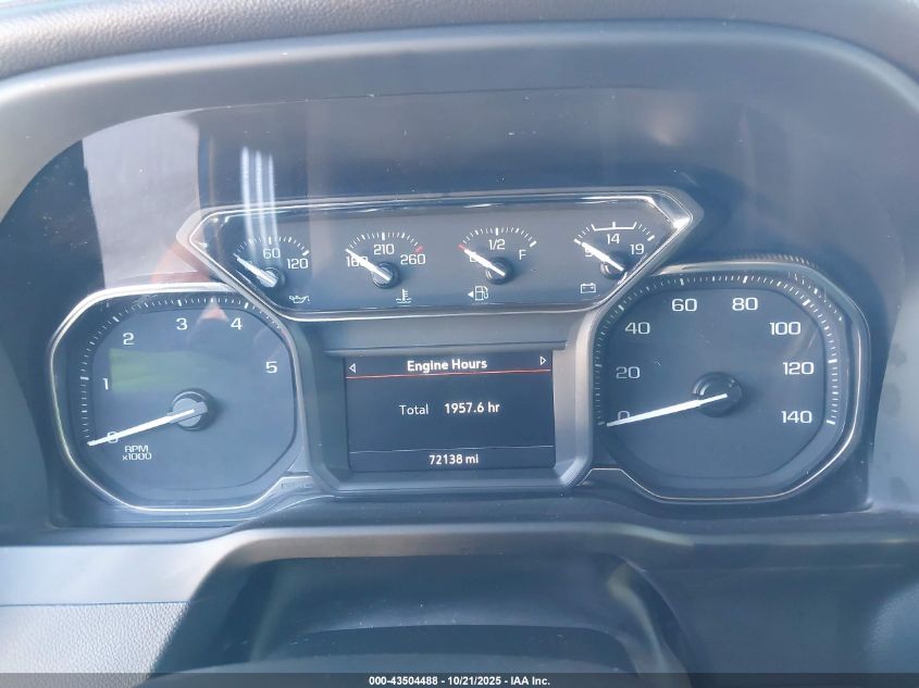 2022 GMC Sierra 2500Hd 4Wd Standard Bed Slt VIN: 1GT49NEY5NF305940 Lot: 43504488