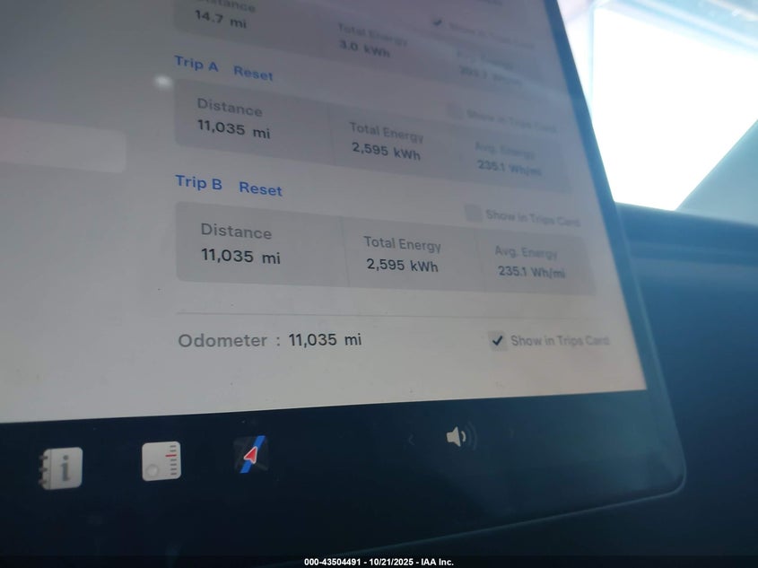 2025 Tesla Model 3 Long Range Rear-Wheel Drive VIN: 5YJ3E1EA8SF929430 Lot: 43504491