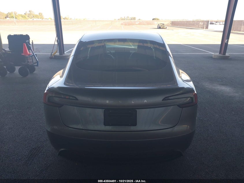 2025 Tesla Model 3 Long Range Rear-Wheel Drive VIN: 5YJ3E1EA8SF929430 Lot: 43504491