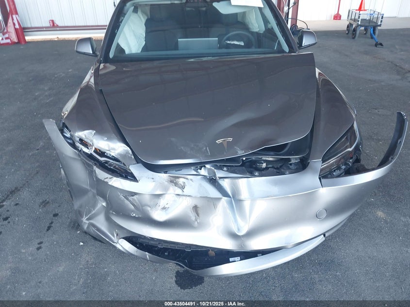 2025 Tesla Model 3 Long Range Rear-Wheel Drive VIN: 5YJ3E1EA8SF929430 Lot: 43504491