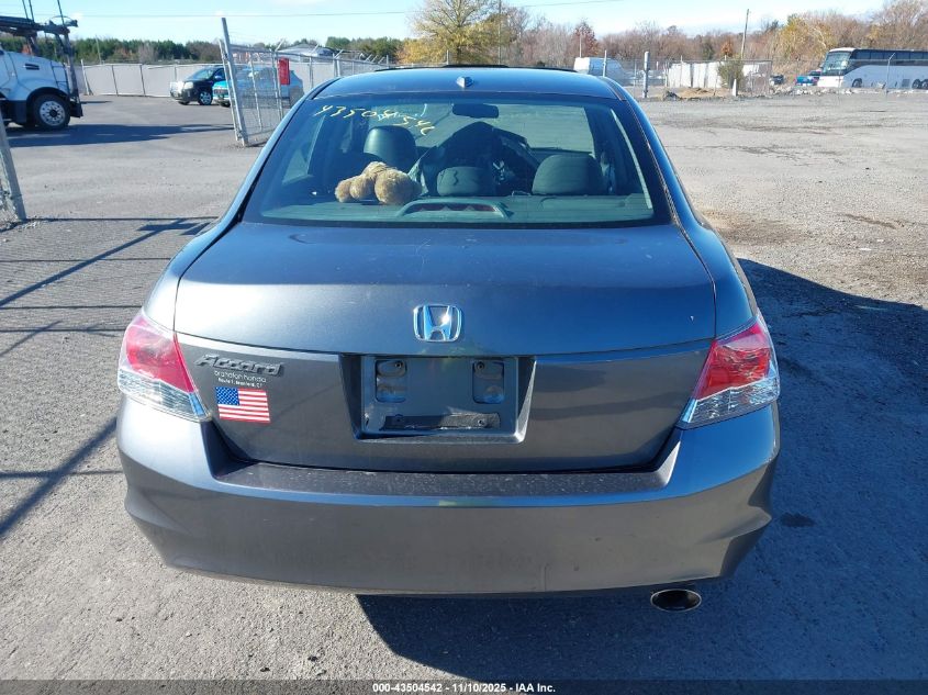 2010 Honda Accord 2.4 Ex-L VIN: 1HGCP2F89AA056985 Lot: 43504542