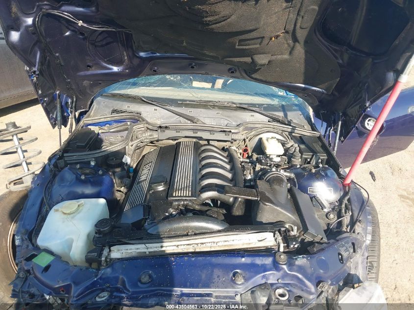 1997 BMW Z3 2.8L VIN: 4USCJ3326VLC00375 Lot: 43504563