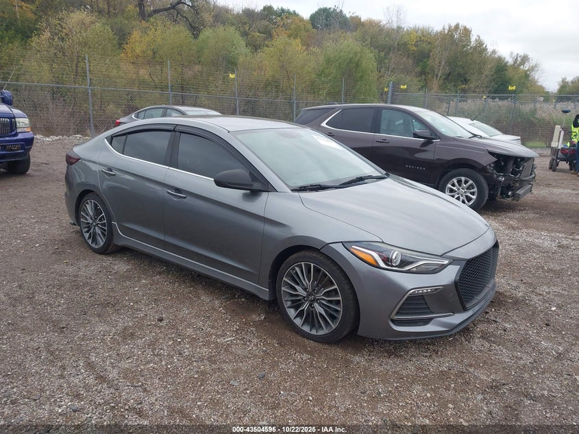 2017 HYUNDAI ELANTRA SPORT - KMHD04LBXHU357112
