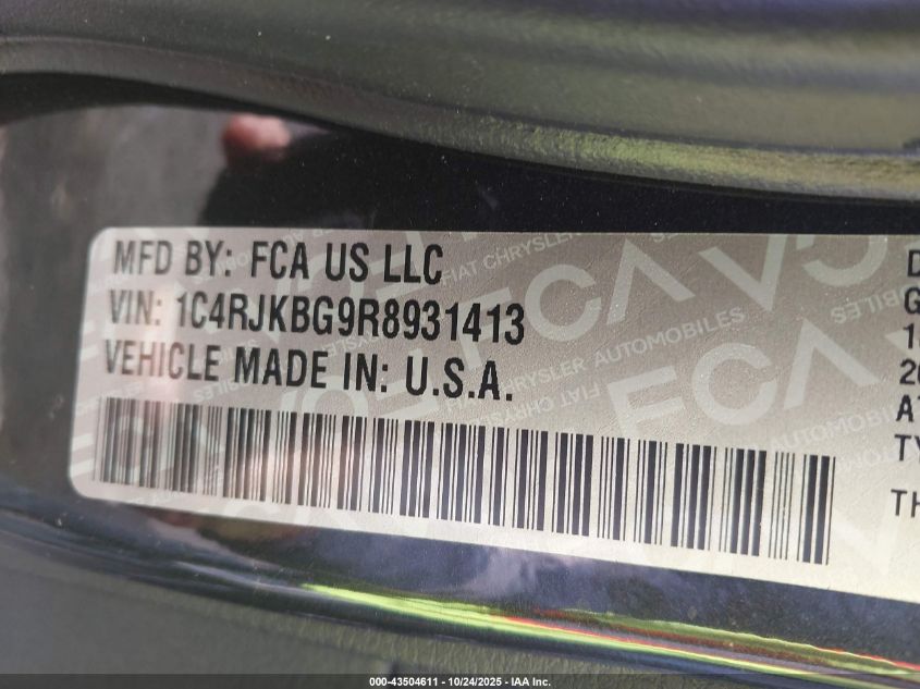 2024 Jeep Grand Cherokee L Limited 4X4 VIN: 1C4RJKBG9R8931413 Lot: 43504611