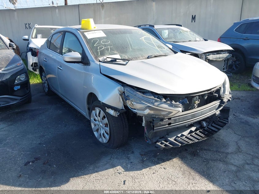 3N1AB7AP9JY326862 2018 Nissan Sentra S auction photo 1