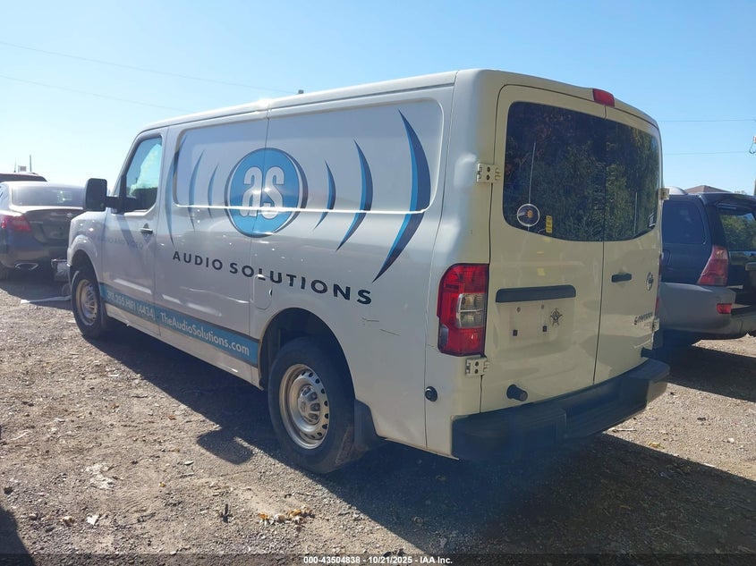 2015 NISSAN NV CARGO NV1500 S V6 1N6BF0KL4FN804180