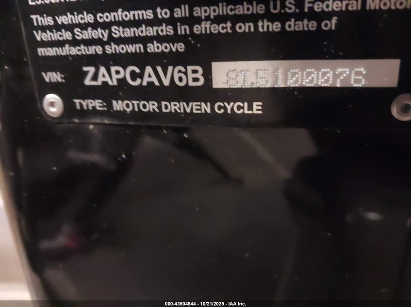 2020 VESPA PRIMAVERA50 4VIE ZAPCAV6B8L5100076