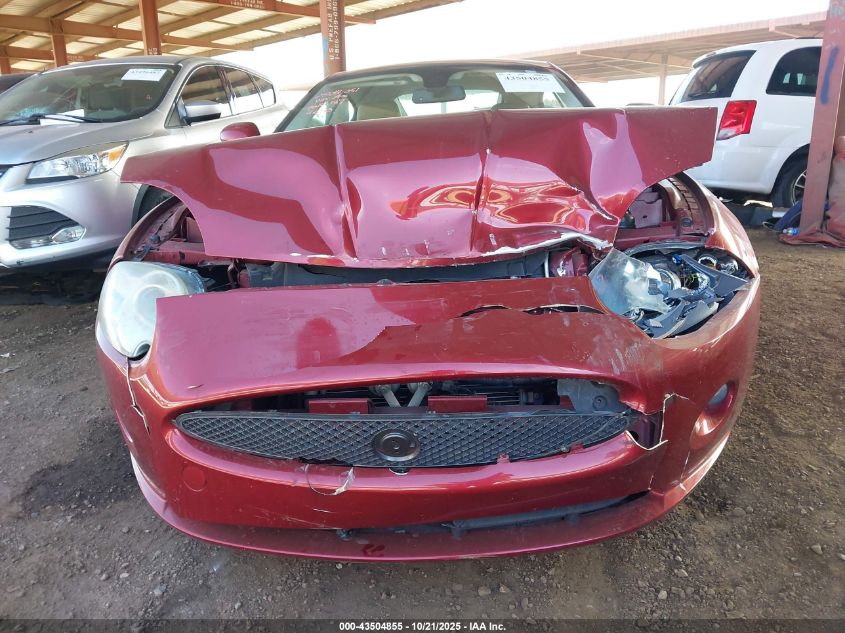 2008 Jaguar Xk VIN: SAJWA43B185B24650 Lot: 43504855