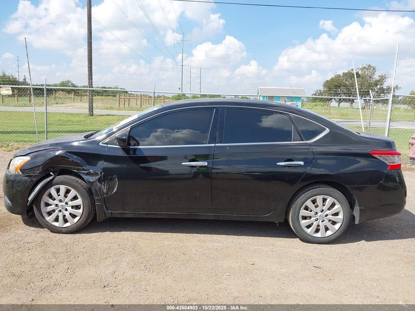 2015 NISSAN SENTRA S 3N1AB7AP4FY361512