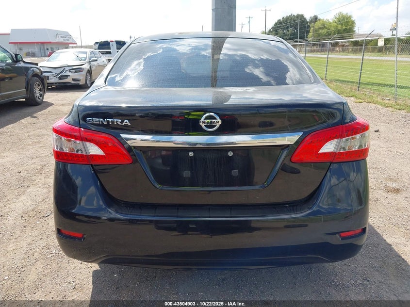 2015 NISSAN SENTRA S 3N1AB7AP4FY361512