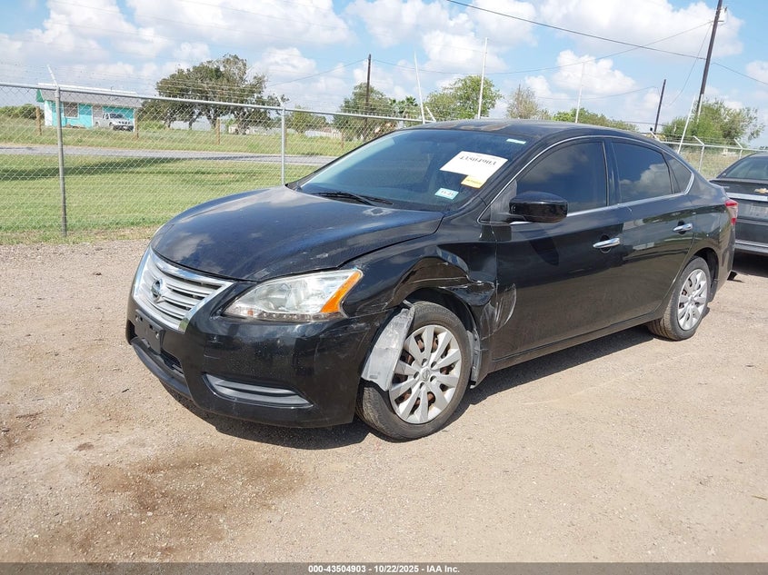 2015 NISSAN SENTRA S 3N1AB7AP4FY361512