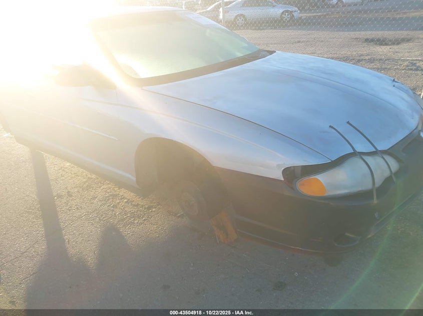 2002 Chevrolet Monte Carlo Ls VIN: 2G1WW12E429152923 Lot: 43504918