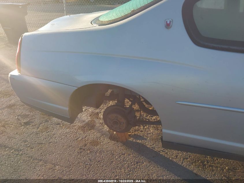 2002 Chevrolet Monte Carlo Ls VIN: 2G1WW12E429152923 Lot: 43504918