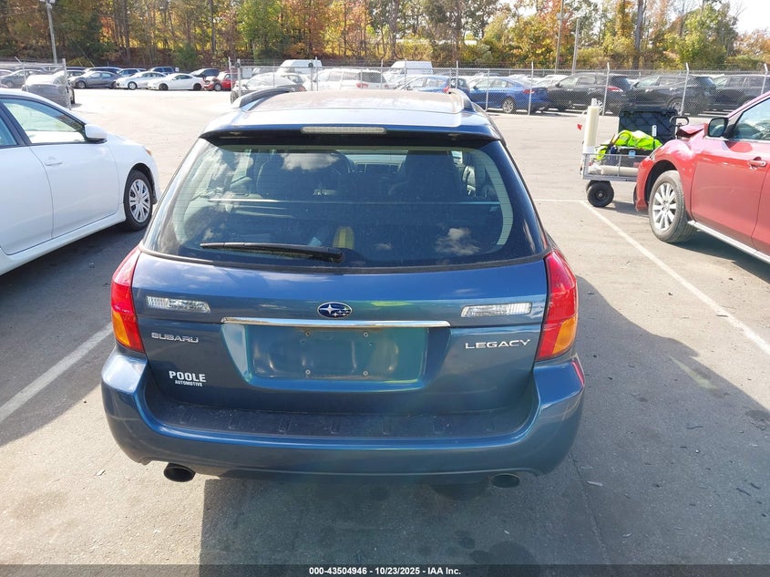 2005 Subaru Legacy 2.5I VIN: 4S3BP616357324102 Lot: 43504946