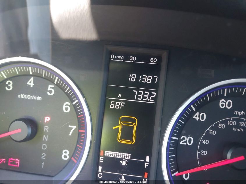 2009 Honda Cr-V Ex-L VIN: 5J6RE48719L017428 Lot: 43504945