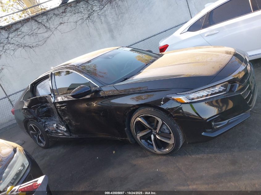 2022 Honda Accord Sport VIN: 1HGCV1F34NA099978 Lot: 43505007