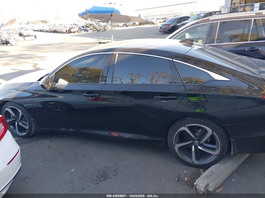 2022 Honda Accord Sport VIN: 1HGCV1F34NA099978 Lot: 43505007