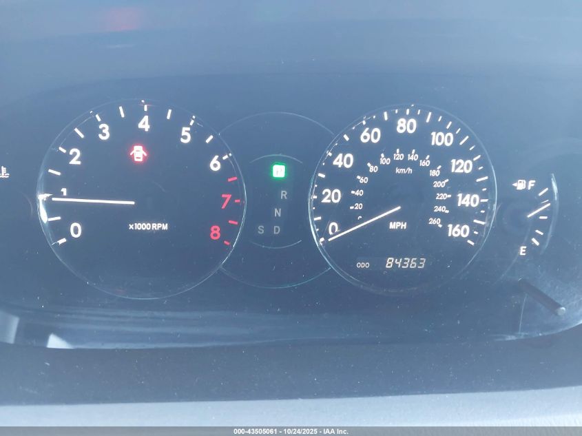 2005 Toyota Avalon Xls VIN: 4T1BK36B05U001612 Lot: 43505061