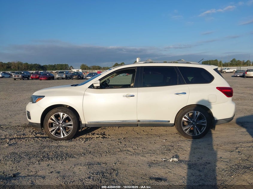 2017 NISSAN PATHFINDER PLATINUM 5N1DR2MN4HC615634