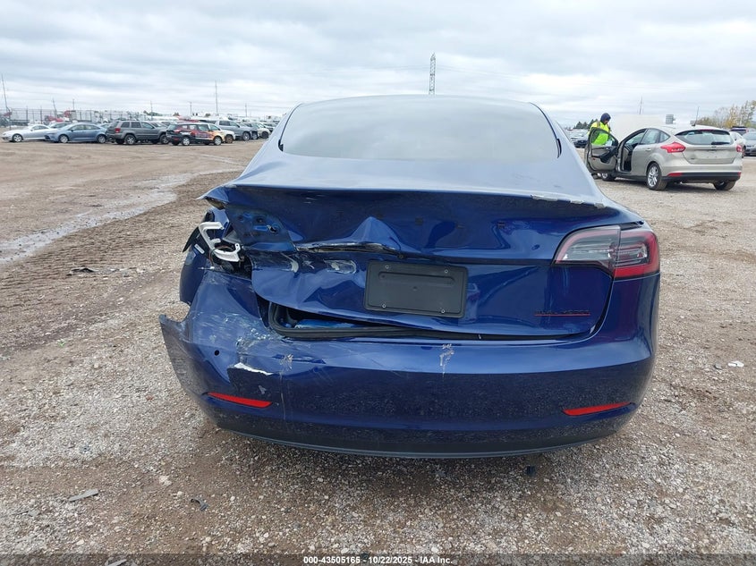 2021 Tesla Model 3 Long Range Dual Motor All-Wheel Drive VIN: 5YJ3E1EB8MF853249 Lot: 43505165