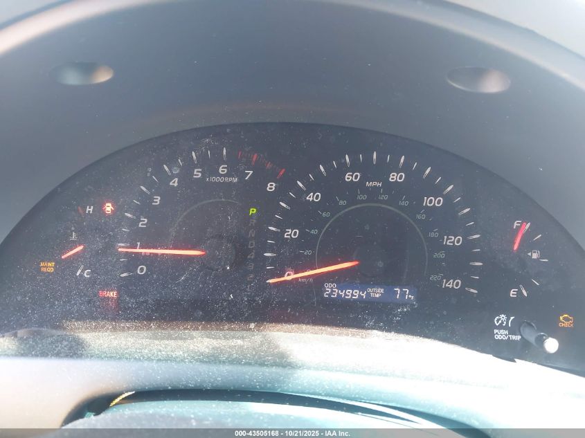 2007 Toyota Camry Xle VIN: JTNBE46K173100008 Lot: 43505168