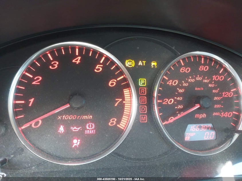 2004 Mazda Mazda6 S VIN: 1YVFP82D045N67252 Lot: 43505190