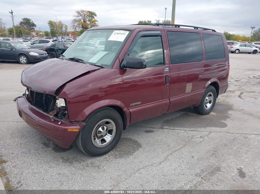 1GNDM19X22B129965 2002 CHEVROLET ASTRO photo no. 2