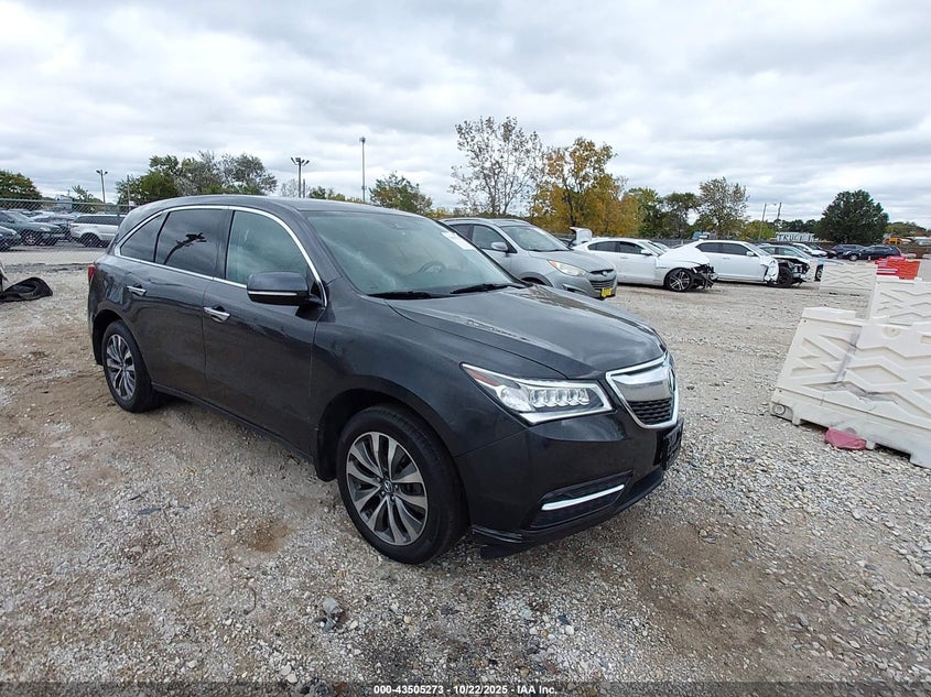 ACURA MDX TECHNOLOGY ACURAWATCH PLUS PACKAGES/TECHNOLOGY PACKAGE