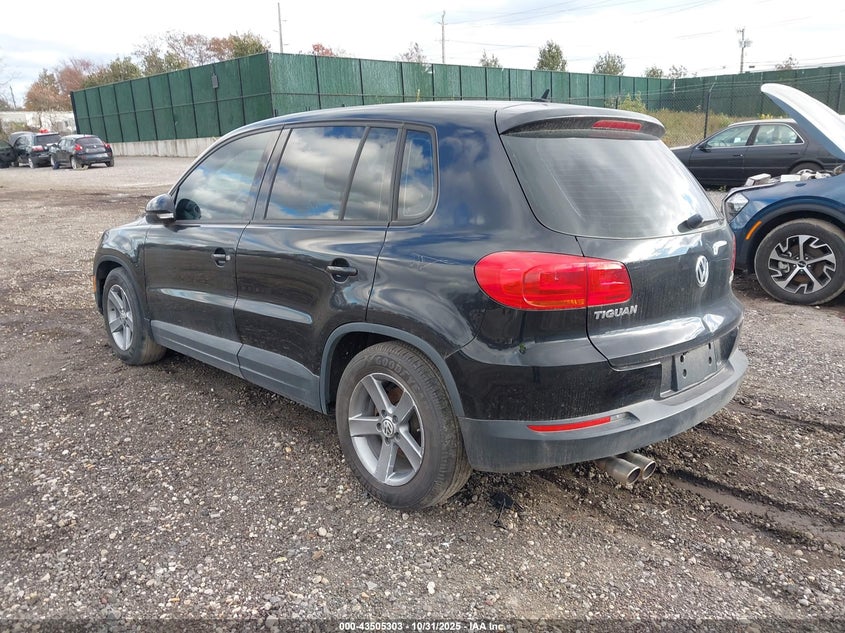WVGAV7AX5DW537391 2013 VOLKSWAGEN TIGUAN photo no. 3