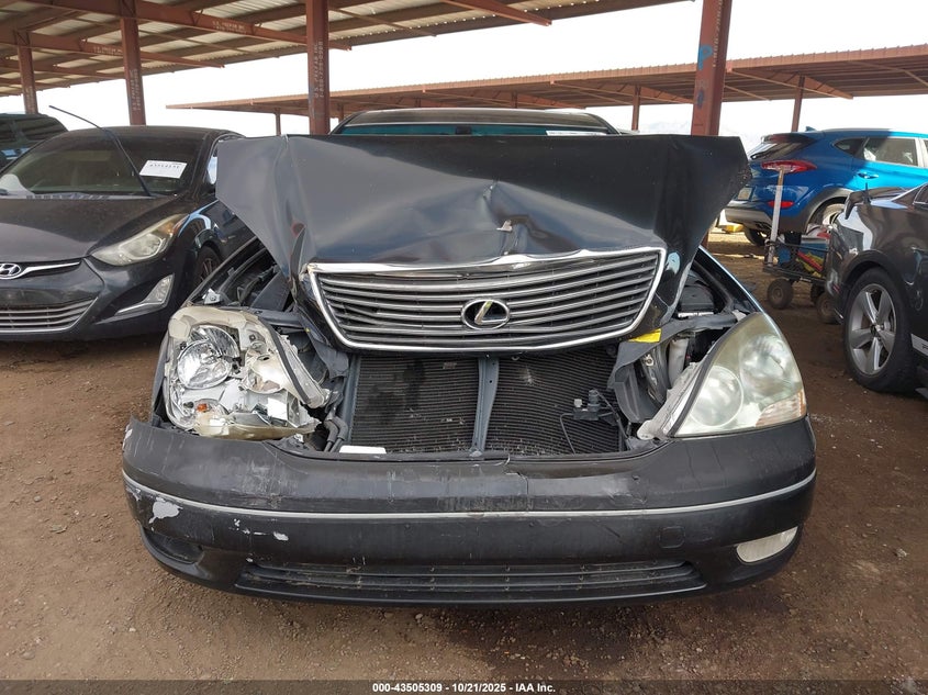 2001 Lexus Ls 430 VIN: JTHBN30F210040662 Lot: 43505309