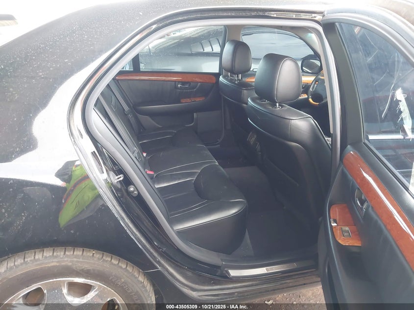 2001 Lexus Ls 430 VIN: JTHBN30F210040662 Lot: 43505309