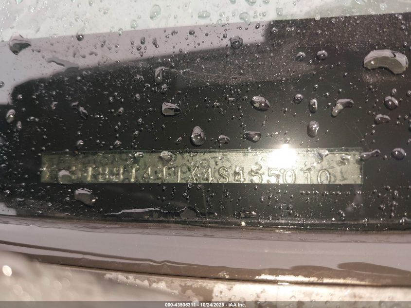 2004 Toyota Tundra Sr5 V8 VIN: 5TBBT441X4S455010 Lot: 43505311